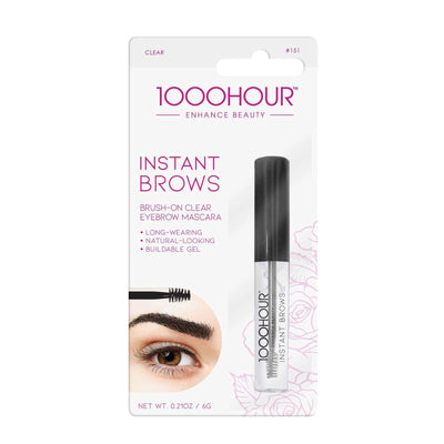 1000 Hour Instant Brows - Clear Eyebrow Mascara for Shaping - Hey Sara