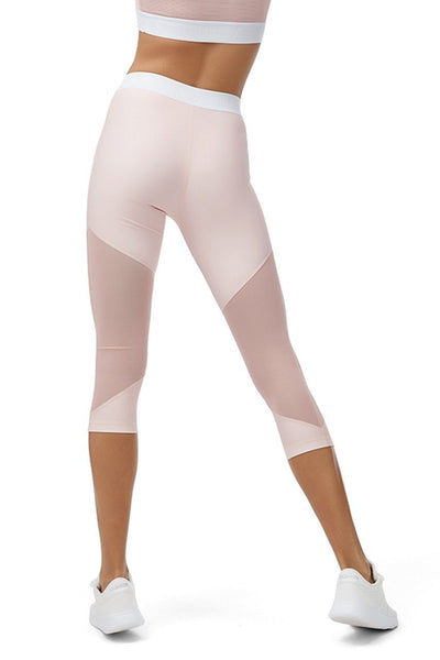 Allfenix Scarlett 3/4 Leggings in Blush - Hey Sara