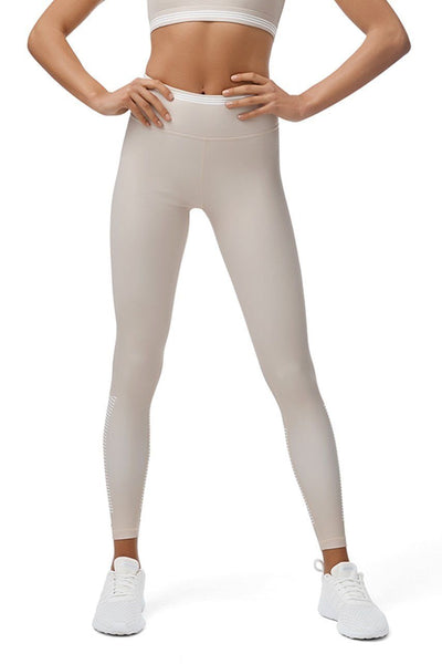 Allfenix Camilla Full Length Leggings in Tan - Hey Sara