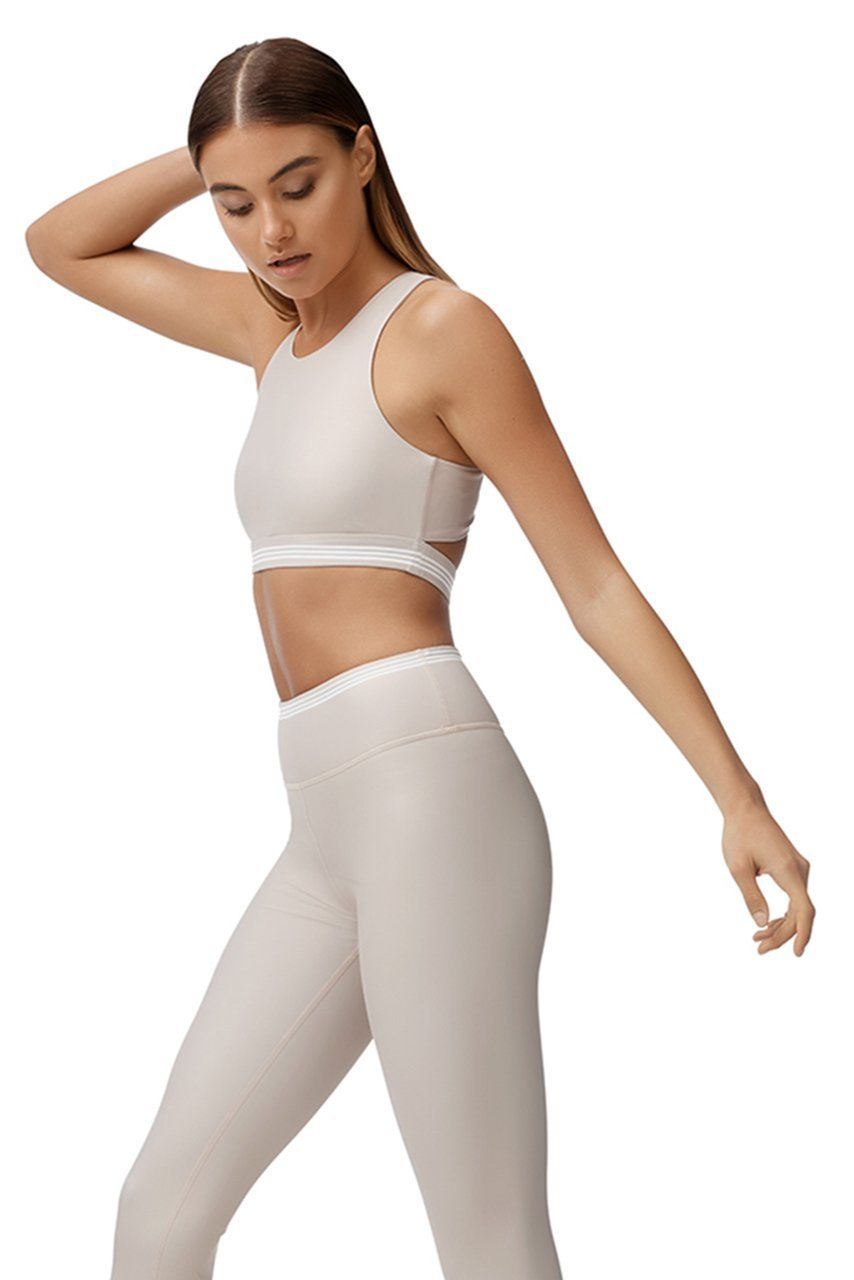 Allfenix Camilla Sports Bra Top in Tan - Hey Sara