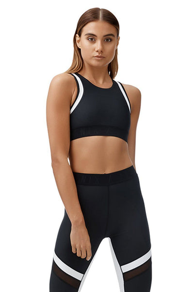 Allfenix Cora Sport Bra Top in Black - Hey Sara