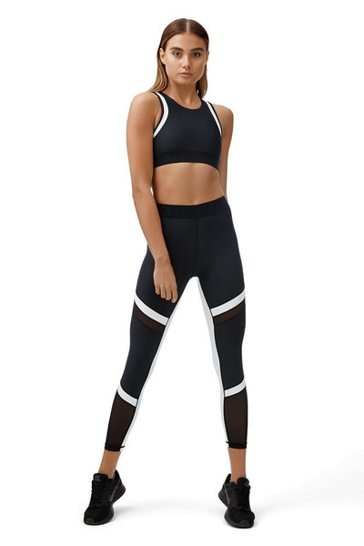 Allfenix Cora Sport Bra Top in Black - Hey Sara