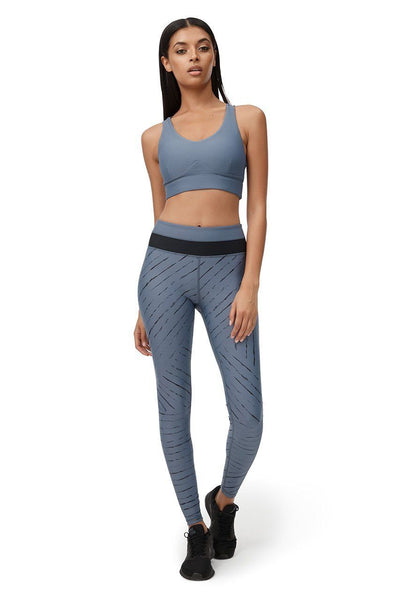 Allfenix Prana Sports Bra in Pale Blue Grey - Hey Sara