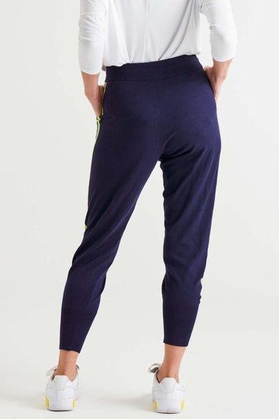 Betty Basics Aida Knit Pant in Blue Rainbow - Hey Sara