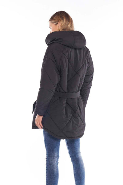 Betty Basics Archie Puffer Jacket in Black - Hey Sara