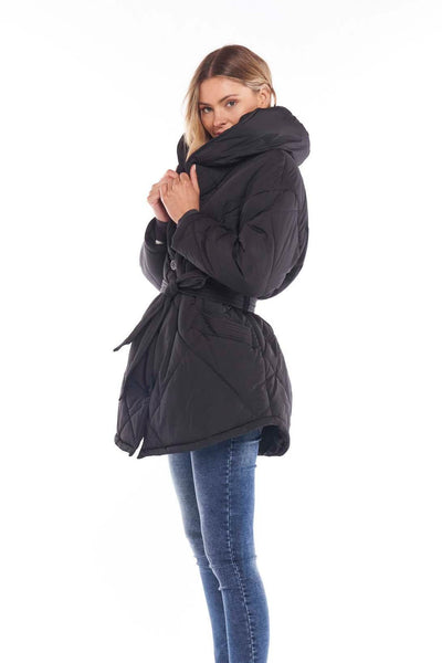 Betty Basics Archie Puffer Jacket in Black - Hey Sara