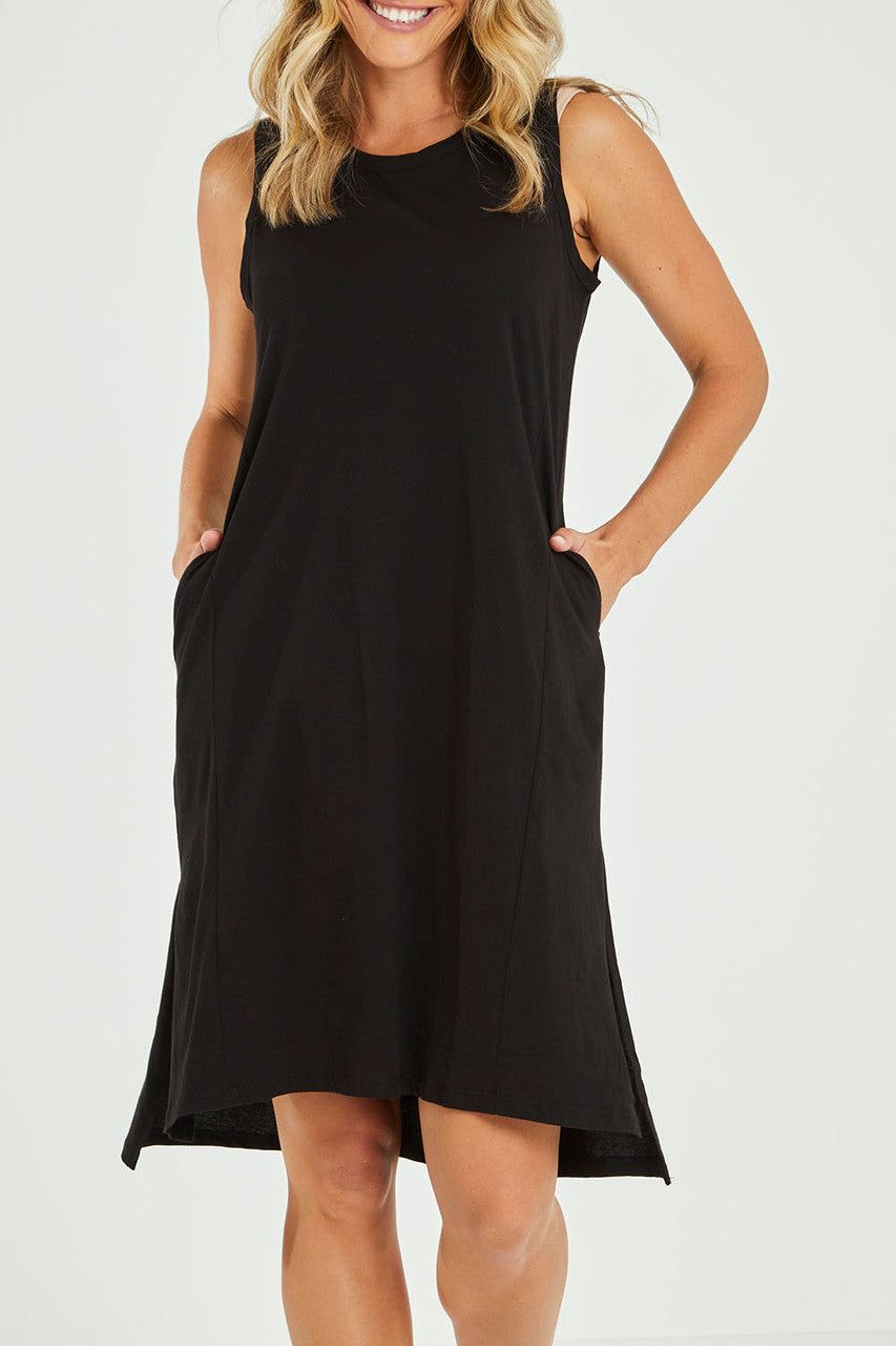 Betty Basics Arwin Dress in Black - Hey Sara