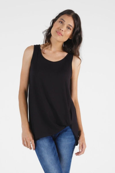 Betty Basics Brighton Tank in Black - Hey Sara