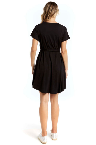 Betty Basics Brooke Mini Dress in Black - Hey Sara