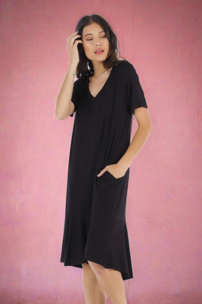 Betty Basics Camden Midi Dress in Black - Hey Sara