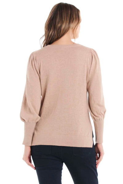 Betty Basics Charlotte Knit Jumper in Latte - Hey Sara