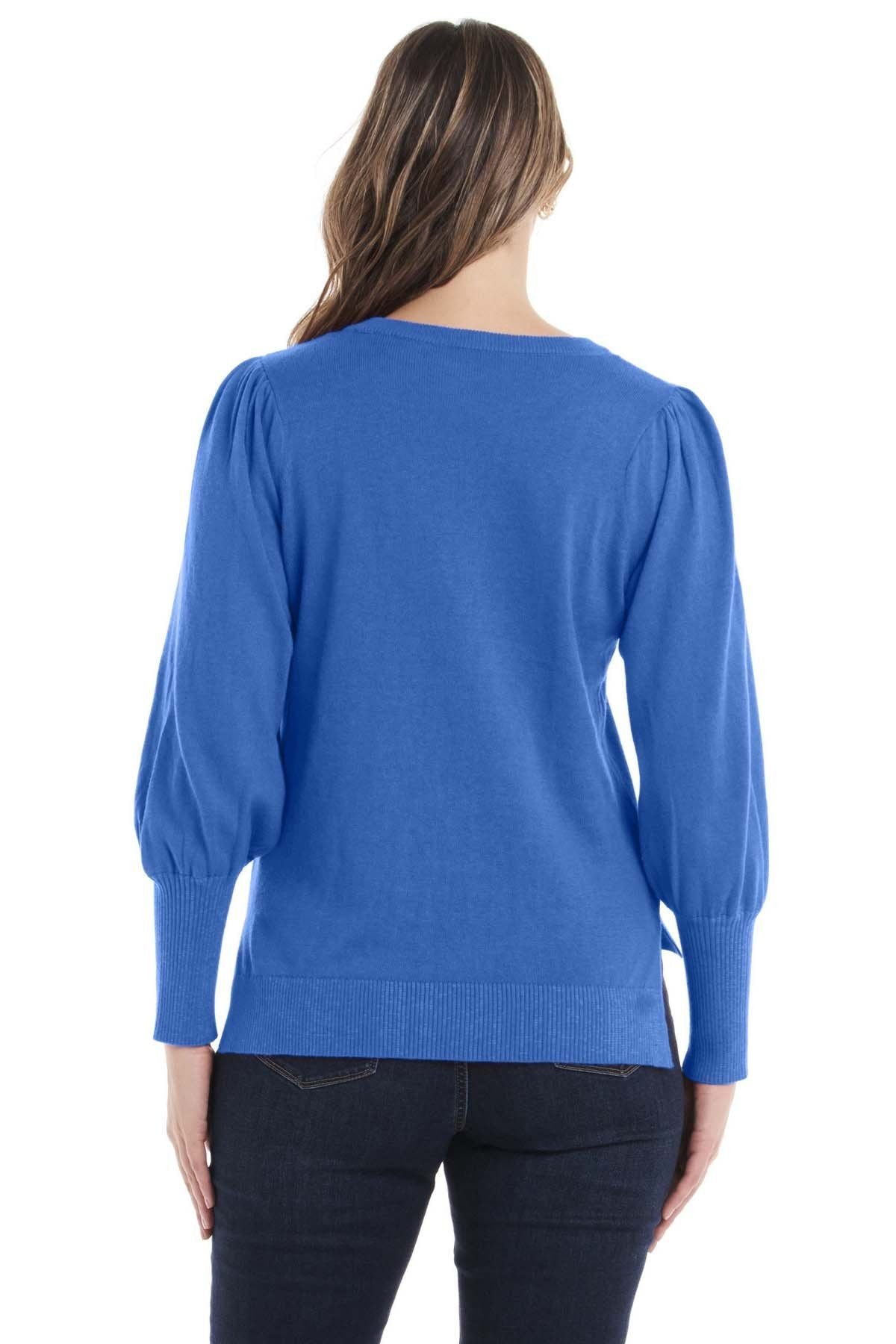 Betty Basics Charlotte Knit Jumper in Royal Blue - Hey Sara