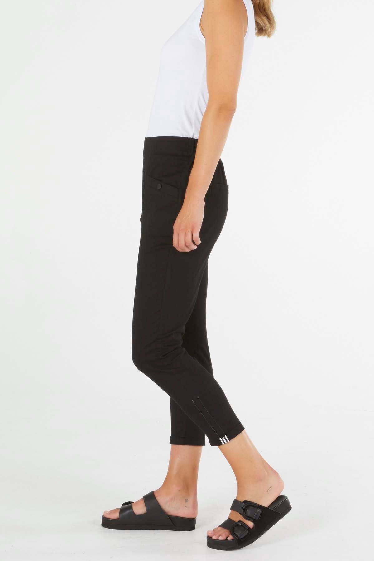 Betty Basics Chicago Chino Pants in Black - Hey Sara