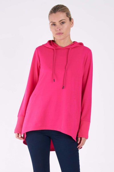 Betty Basics Colbie Hoodie in Magenta - Hey Sara