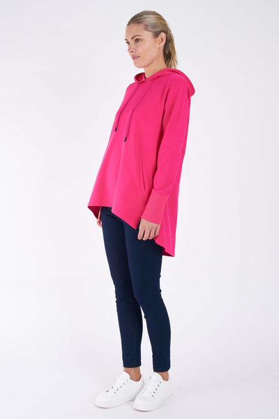Betty Basics Colbie Hoodie in Magenta - Hey Sara