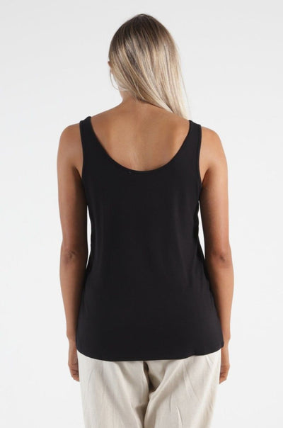 Betty Basics Dallas Reversible Tank in Black - Hey Sara