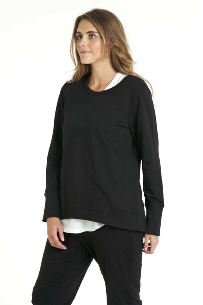 Betty Basics Dolly Sweater in Black - Hey Sara