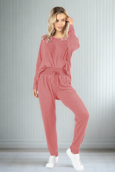 Betty Basics Emerson Pant in Dusty Rose - Hey Sara