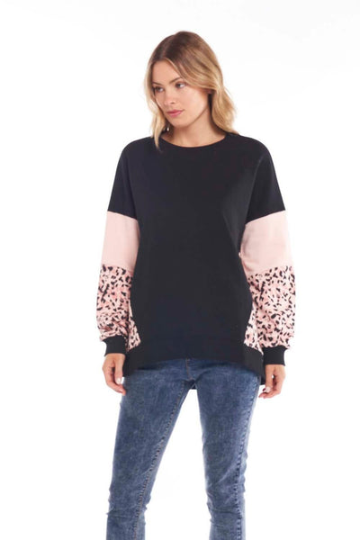 Betty Basics Gloria Sweat in Splice - Hey Sara