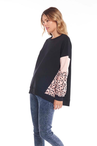 Betty Basics Gloria Sweat in Splice - Hey Sara