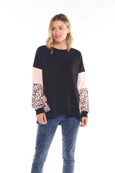 Betty Basics Gloria Sweat in Splice - Hey Sara