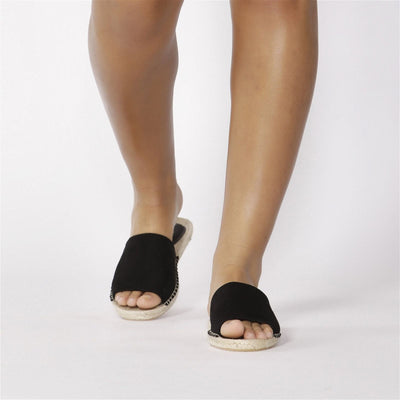 Betty Basics Gypsy Slides in Black - Hey Sara