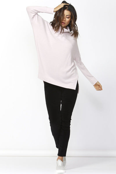 Betty Basics Ivo Cosy Pullover in Blossom Pink - Hey Sara