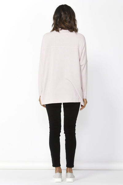 Betty Basics Ivo Cosy Pullover in Blossom Pink - Hey Sara
