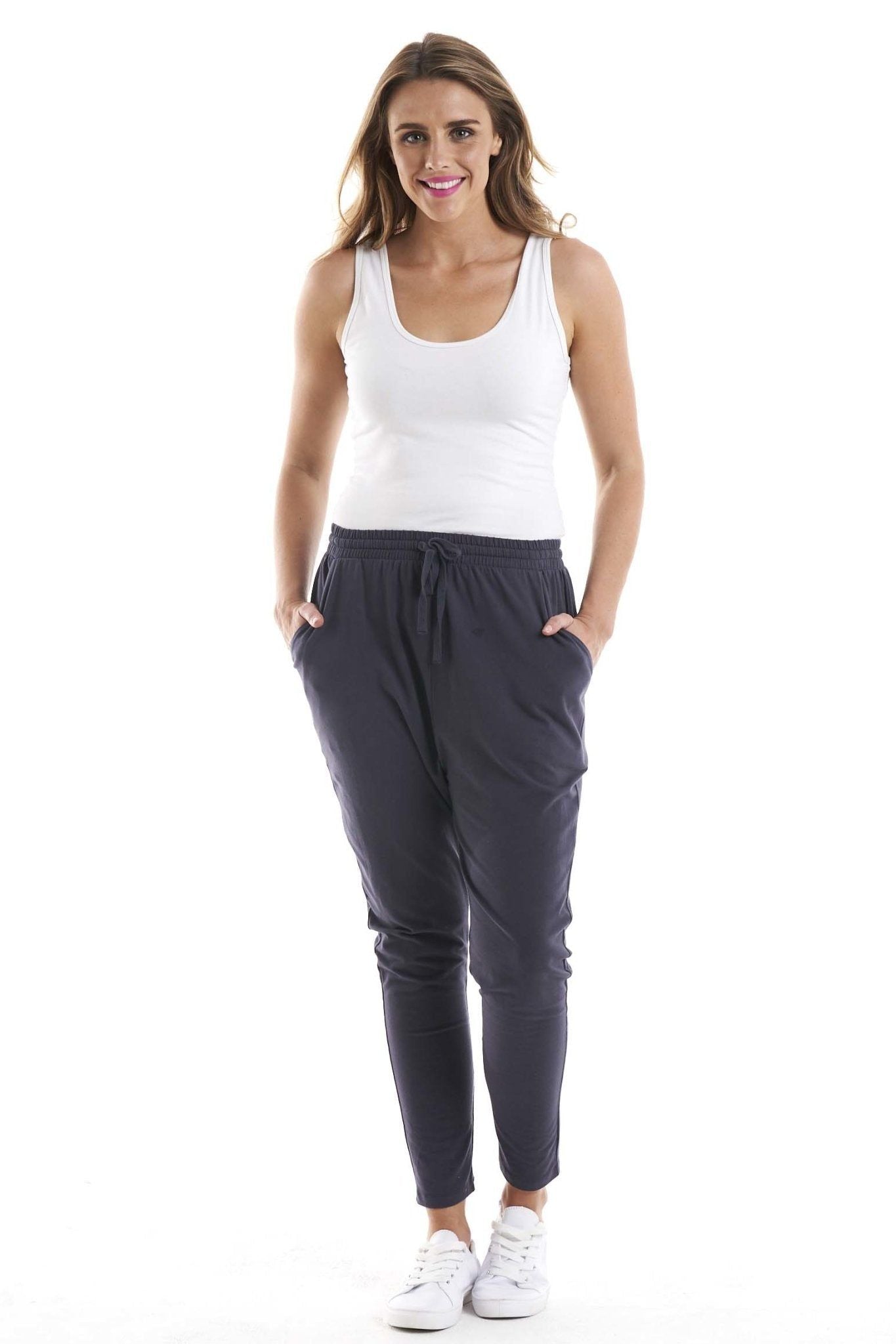 Betty Basics Jade Pant in Blue Stone - Hey Sara