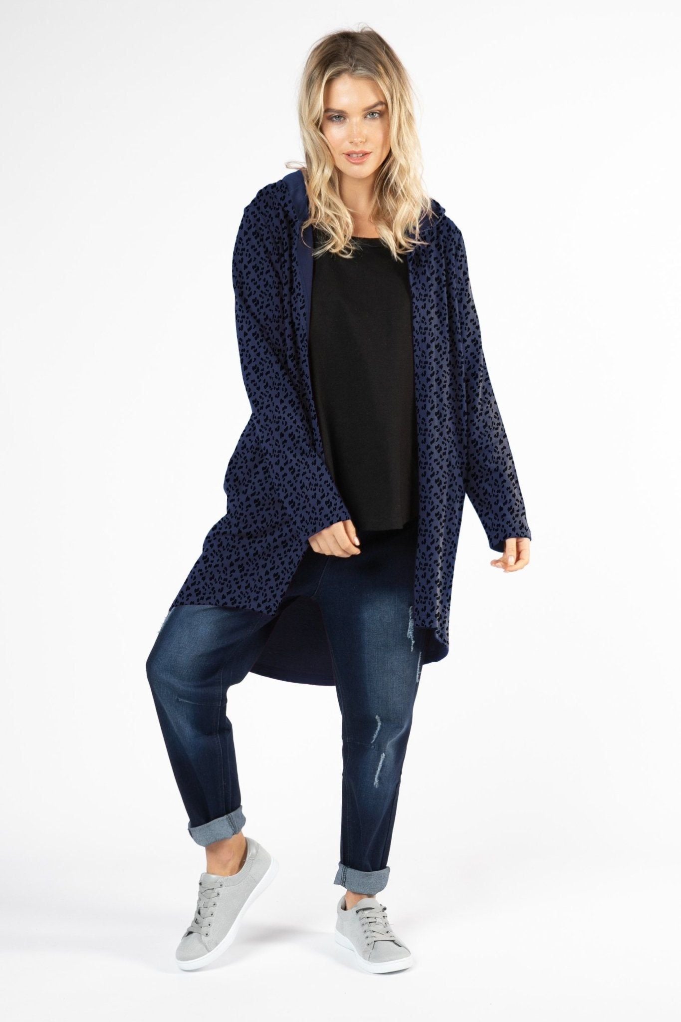 Betty Basics Jaden Hoodie in Hunter - Hey Sara