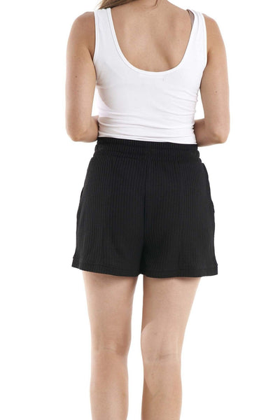 Betty Basics Kenny Short in Black - Hey Sara