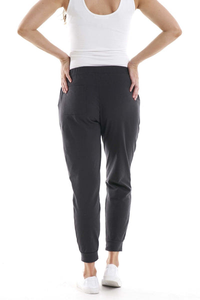 Betty Basics Lindsay Jogger Pant in Gunmetal - Hey Sara