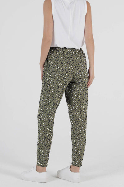 Betty Basics Lindsay Jogger in Puma Print - Hey Sara