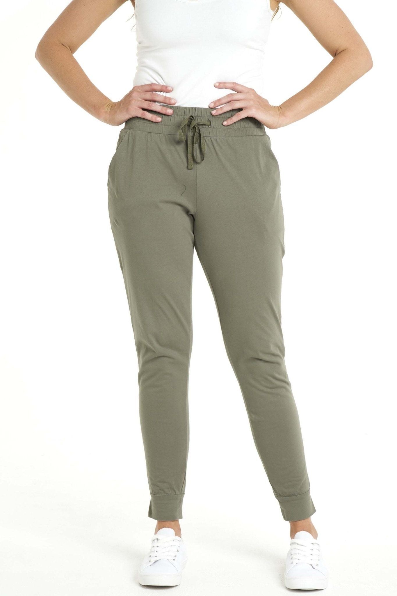 Betty Basics Marissa Jogger in Sage - Hey Sara