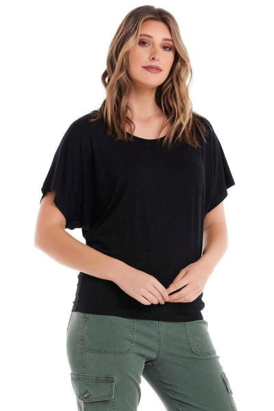 Betty Basics Maui Tee in Black - Hey Sara