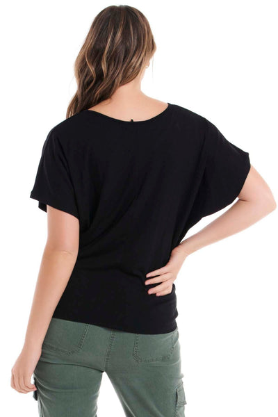 Betty Basics Maui Tee in Black - Hey Sara