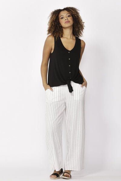 Betty Basics Memphis Tank in Black - Hey Sara