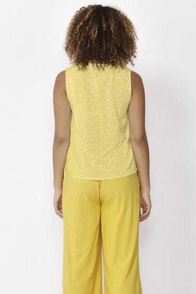 Betty Basics Memphis Tank in Lemon - Hey Sara