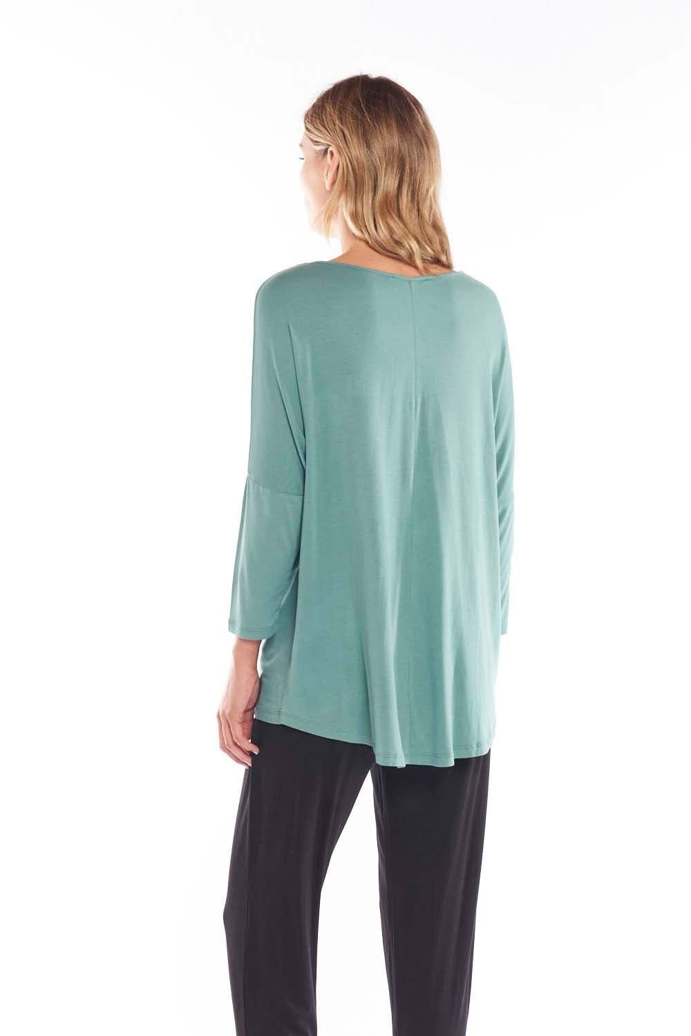 Betty Basics Milan Top in Silver Fern - Hey Sara