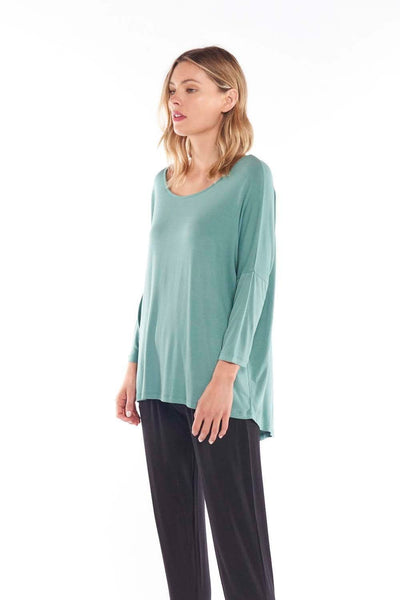 Betty Basics Milan Top in Silver Fern - Hey Sara
