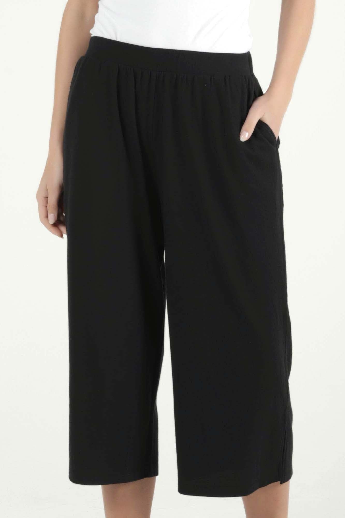 Betty Basics Palos Crop Pant in Black - Hey Sara