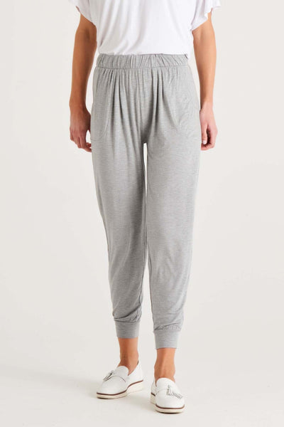 Betty Basics Paris Harem Pant in Grey Marle - Hey Sara