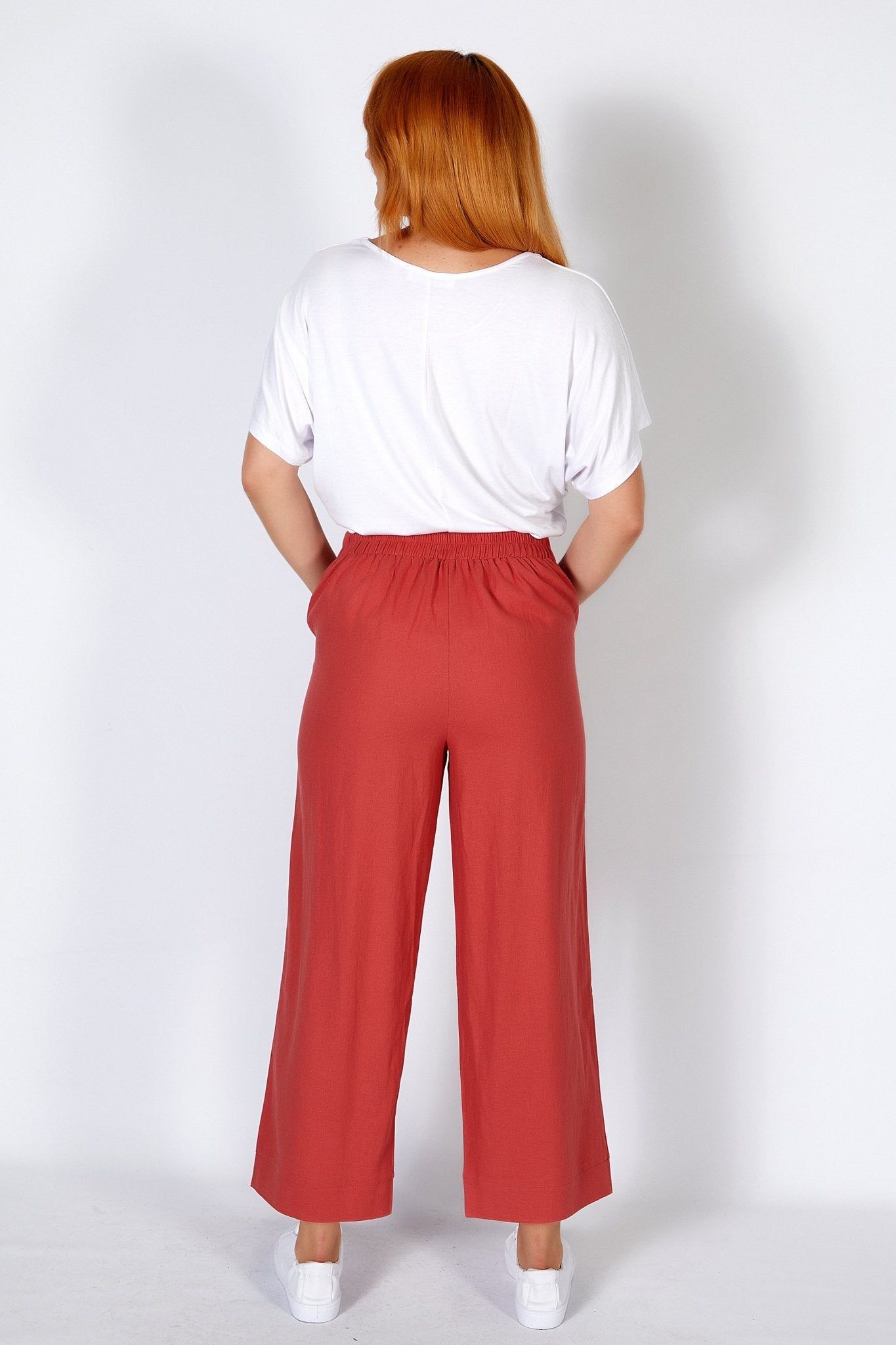 Betty Basics Parker Pant in Berry - Hey Sara