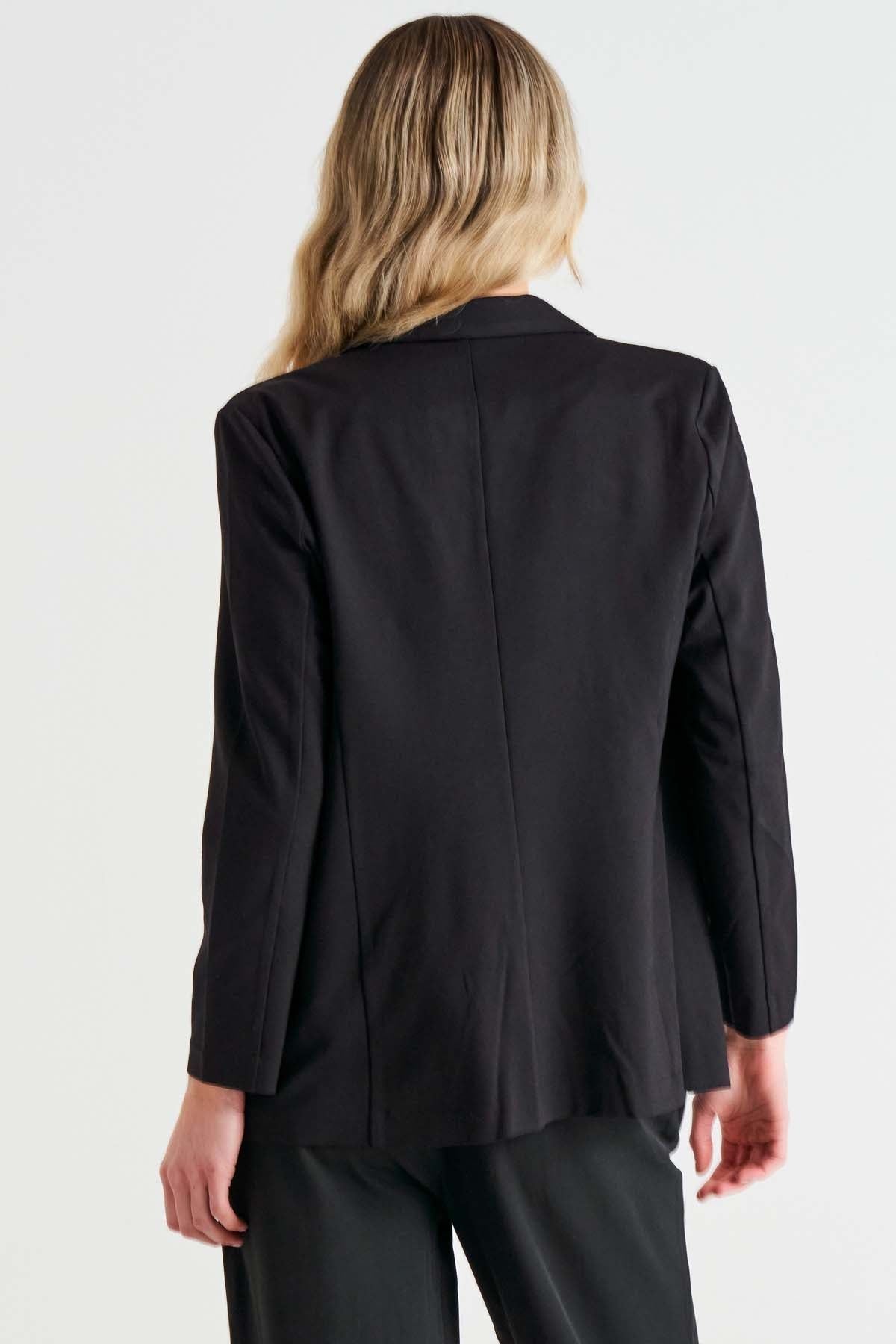 Betty Basics Portsea Blazer in Black - Hey Sara