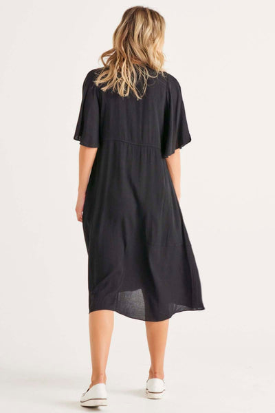 Betty Basics Saint Lucia Dress in Black - Hey Sara