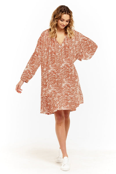 Betty Basics Samara Dress in Sarabi Print - Hey Sara