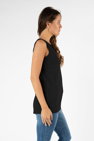 Betty Basics Seattle Tank in Black - Hey Sara