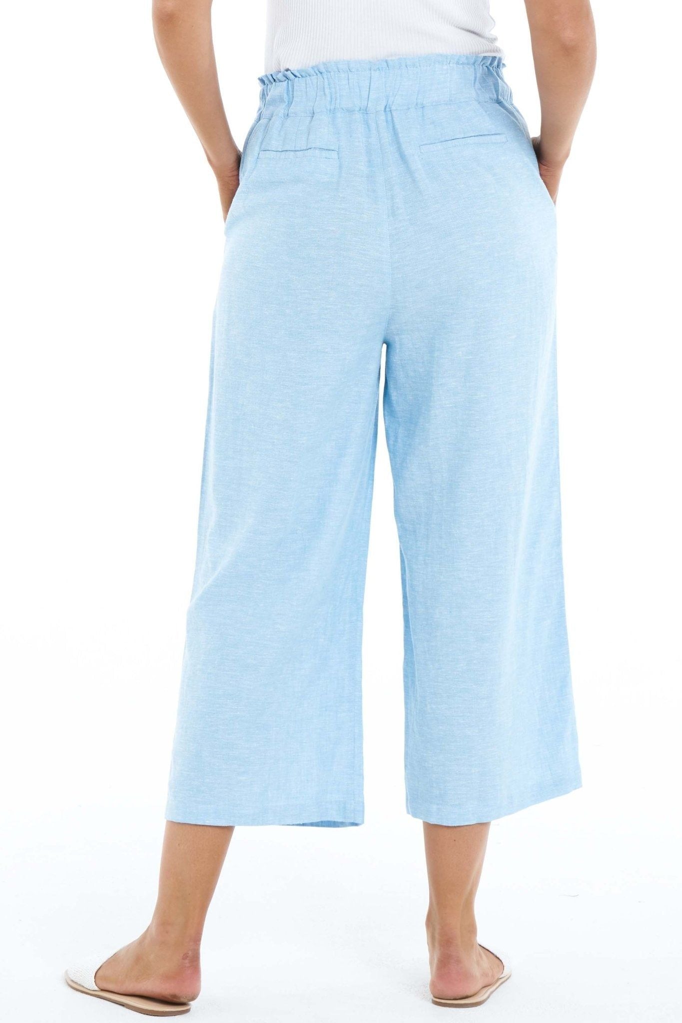 Betty Basics Stevie Pant in Powder Blue - Hey Sara