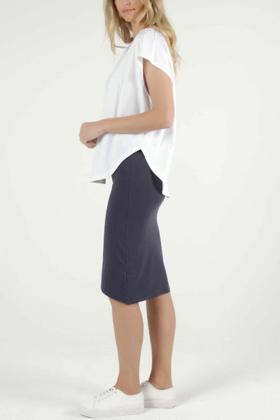 Betty Basics Tulip Top in White - Hey Sara