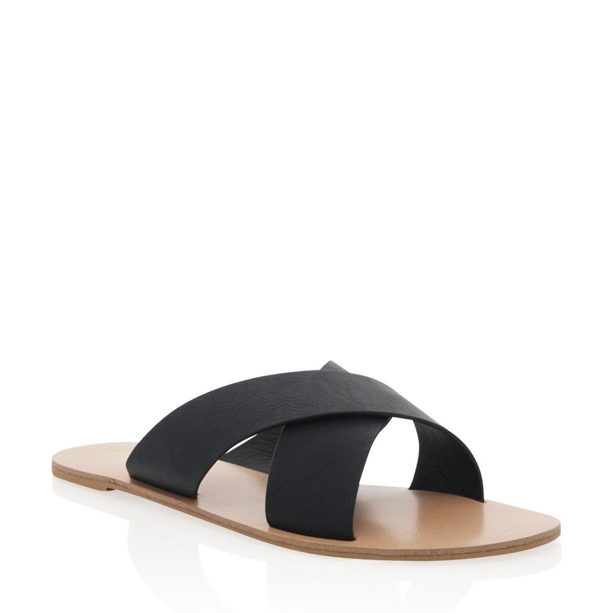 Billini Majorca Slide in Black - Hey Sara